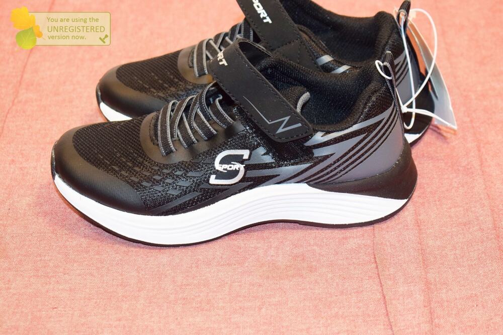 S Sport By Skechers Kids' Spencer Sneakers Black Size 1